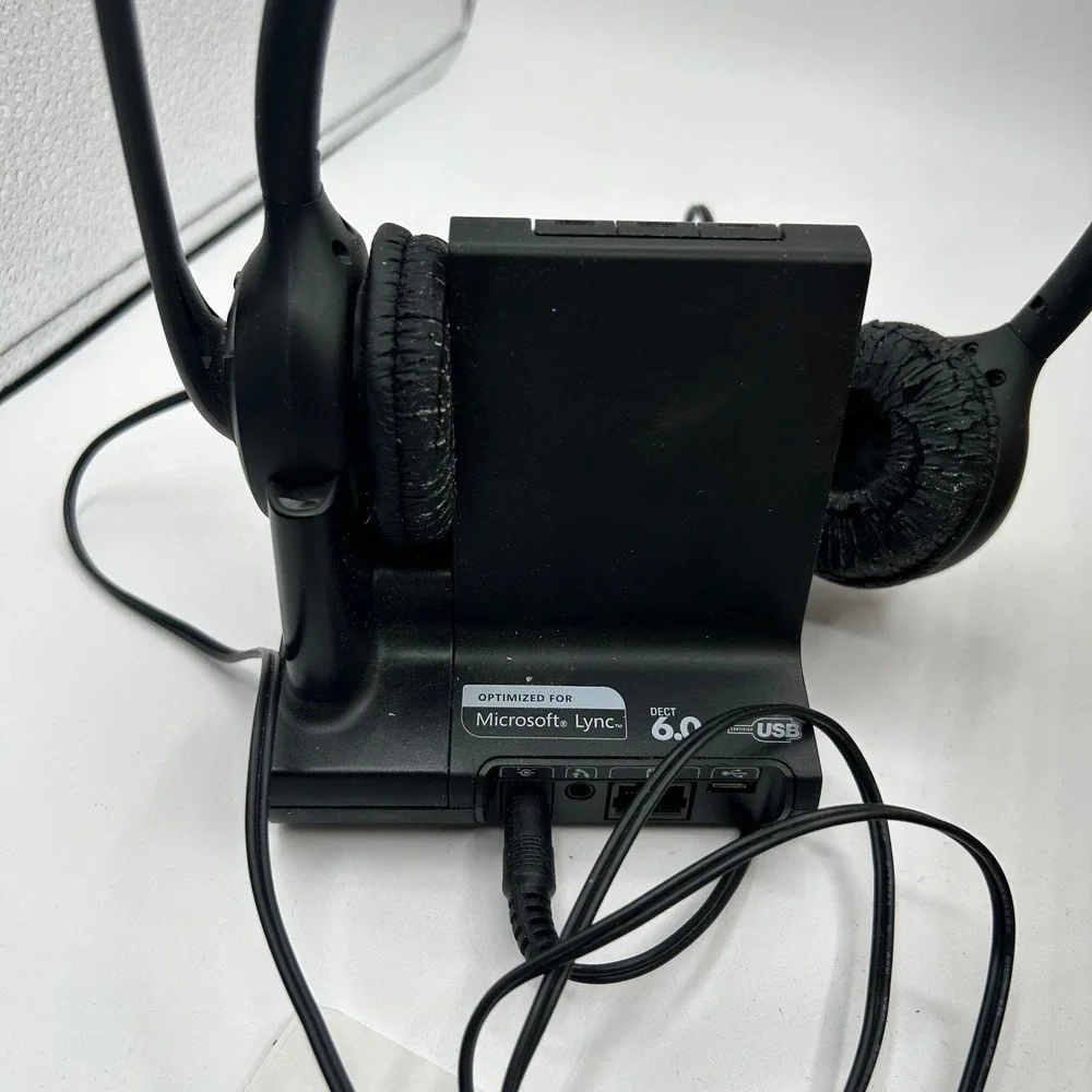 Plantronics Savi W720-M Wireless Headset System Microsoft Lync - Works, Peeling